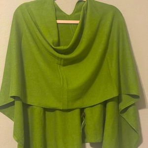 Green Wrap/Pancho NWT Fetching Brand